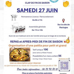 Permanence, AG et journée familiale 27 juin